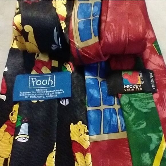 USED Men's Ties Duo Set 8 - Picture 2 of 4